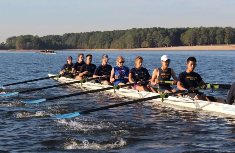 Jordan Lake Rowing Club: Youth Rowing on Jordan Lake -  - Poster